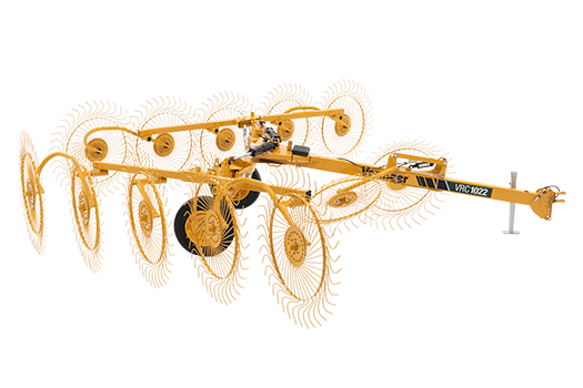 VRC1022 carted wheel rake
