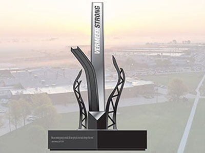 Vermeer Corporation celebra una conmemoración en honor del primer aniversario de los esfuerzos de recuperación después del tornado