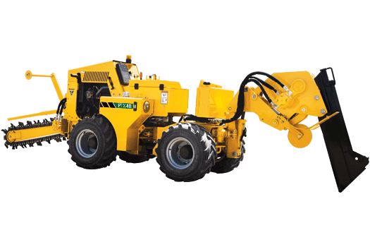 PTX40 plow/trencher