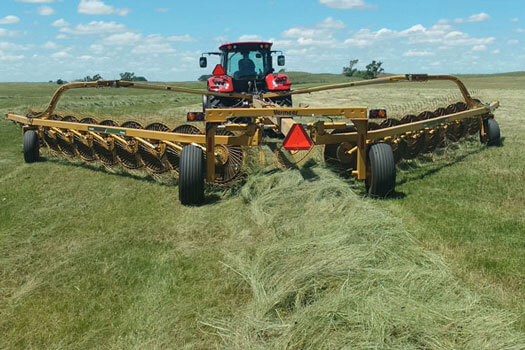 Vermeer VR2040 high-capacity wheel rake