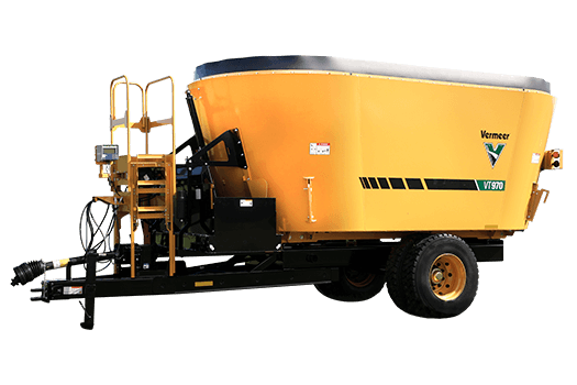 Vermeer VT970 twin-screw vertical mixer