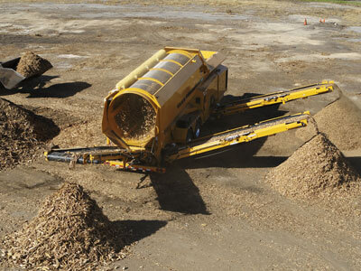 Le nouveau trommel cribleur Vermeer TR6450 offre une séparation de trois produits