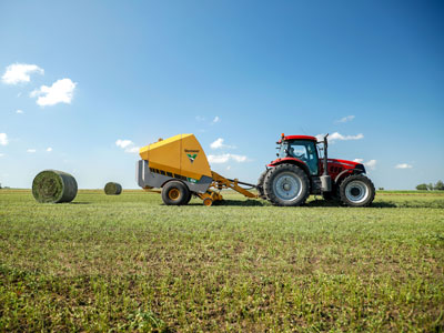 Baler, Tedders Create New Silage Baling Efficiencies