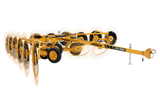 VRC1224 carted wheel rake