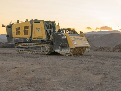 Vermeer unveils the SM55 surface miner for mining, quarries and civil construction operations 