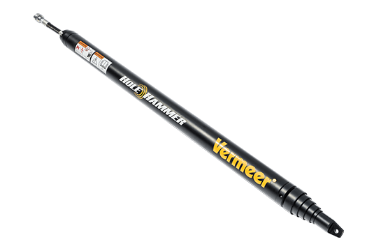 Hole hammer positive-turn reverse piercing tool