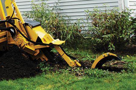 Trencher/plow combo