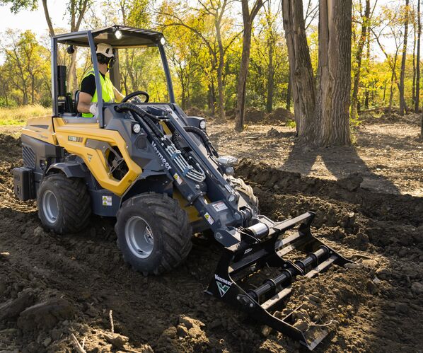 Ground-engaging landscape attachments