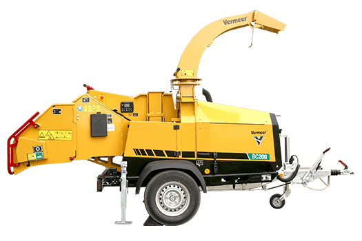 BC200 brush chipper