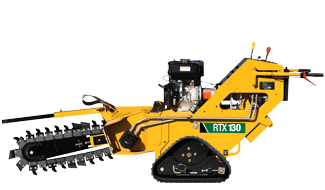 Trancheuse accompagnée RTX130